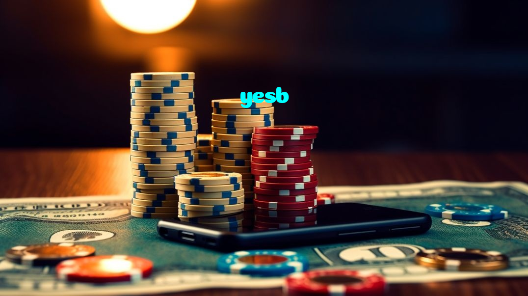 yesb casino presented on mobile device in Pakistan with slots and live games